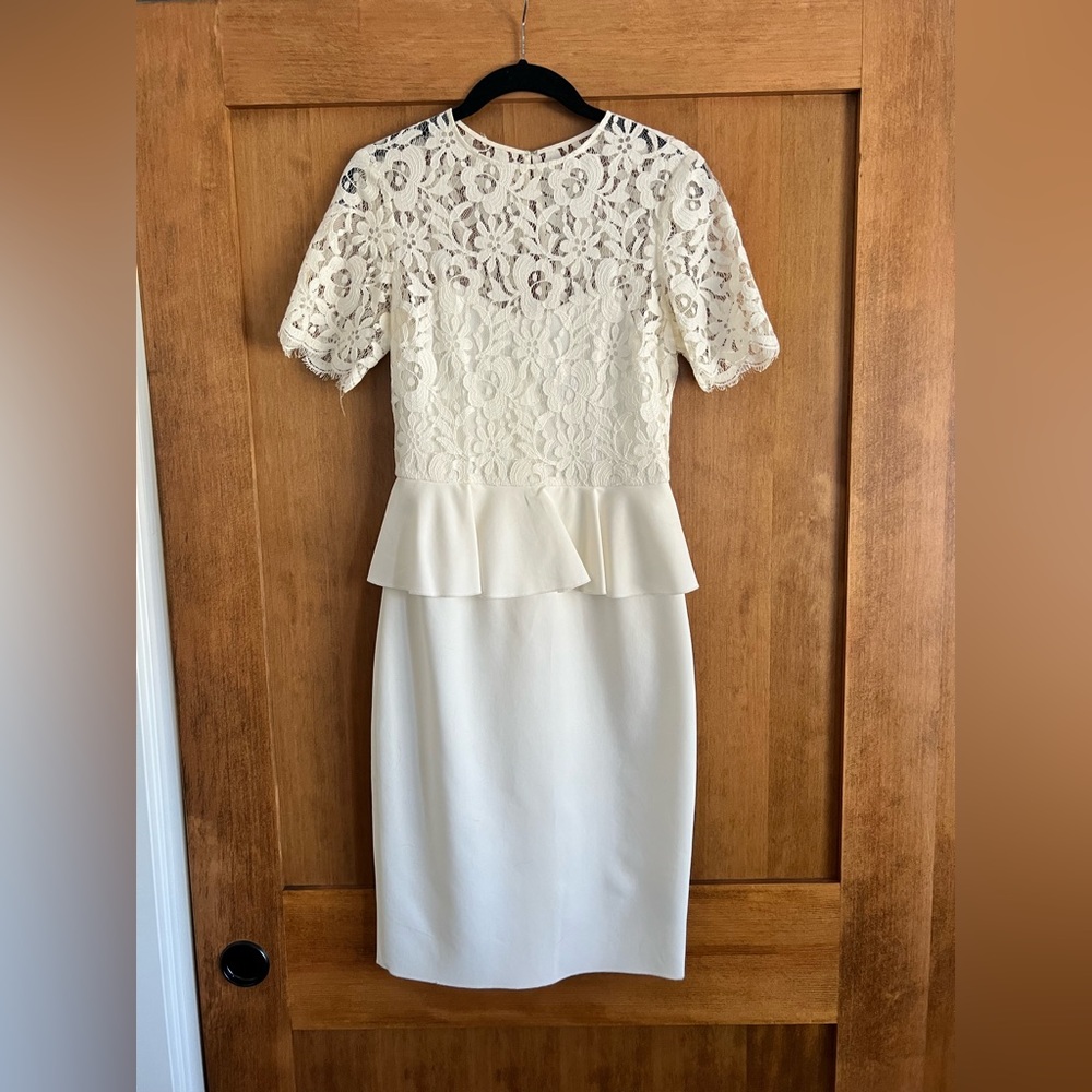Jill Stuart Peplum Lace Dress
